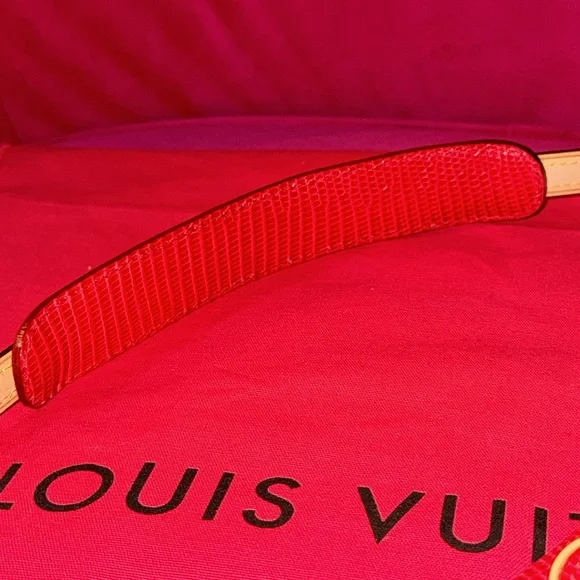 Louis Vuitton x Takashi Murakami Lizard Monogram Cerises Pochette cherry 🍒 bag - Picture 5 of 16